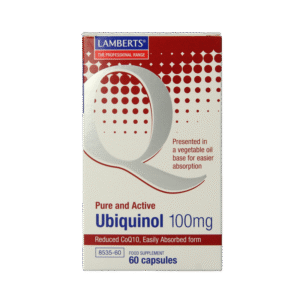 Lamberts Co enzym Q10 100mg (Ubiquinol)