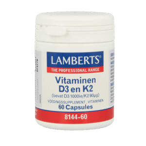 Lamberts Vitamine D3 1000IE en K2 90mcg