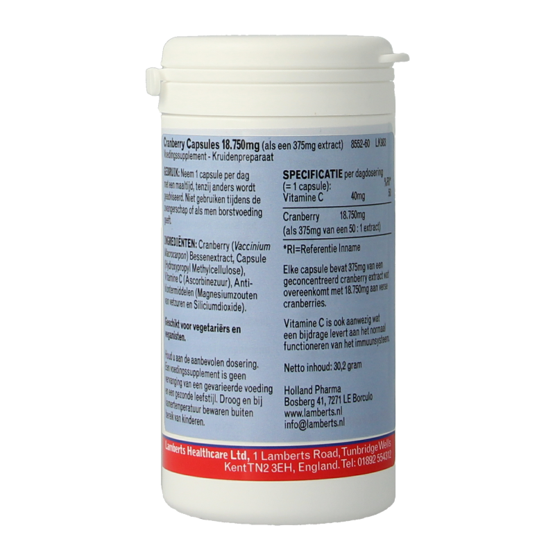 Lamberts Cranberry - Afbeelding 2