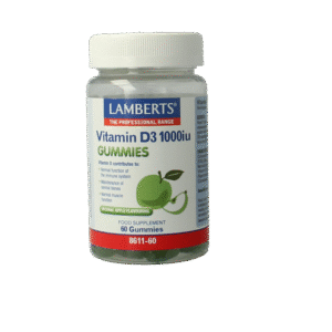 Lamberts Vitamine D3 1000IE gummies