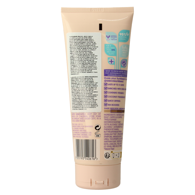 Sunkissed Gradual tan medium dark - Afbeelding 2