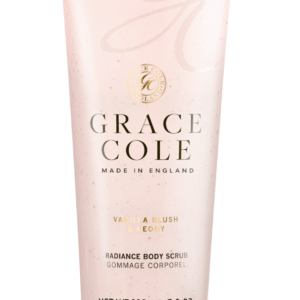 Grace Cole Vanilla blush & peony radiance body scrub