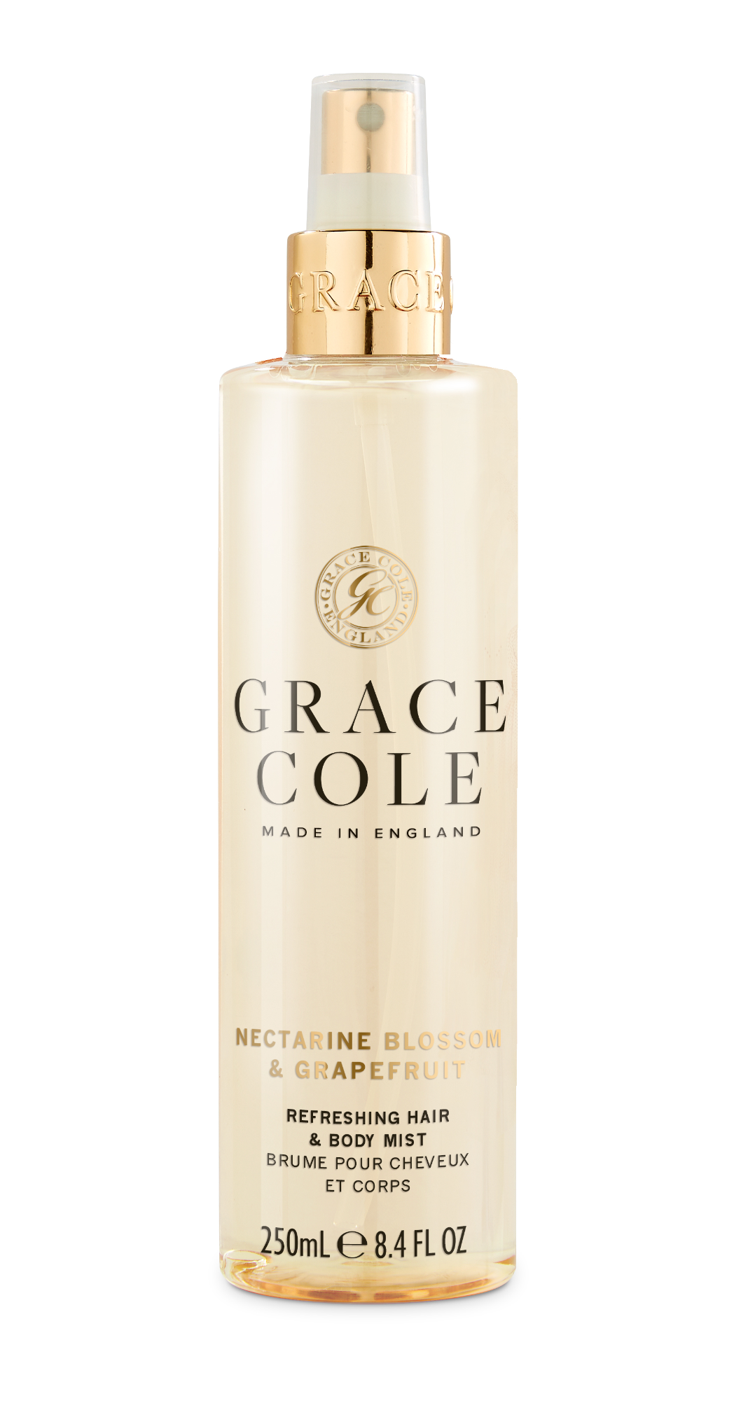 Grace Cole Nectarine blossom & grapefruit hair & body mist