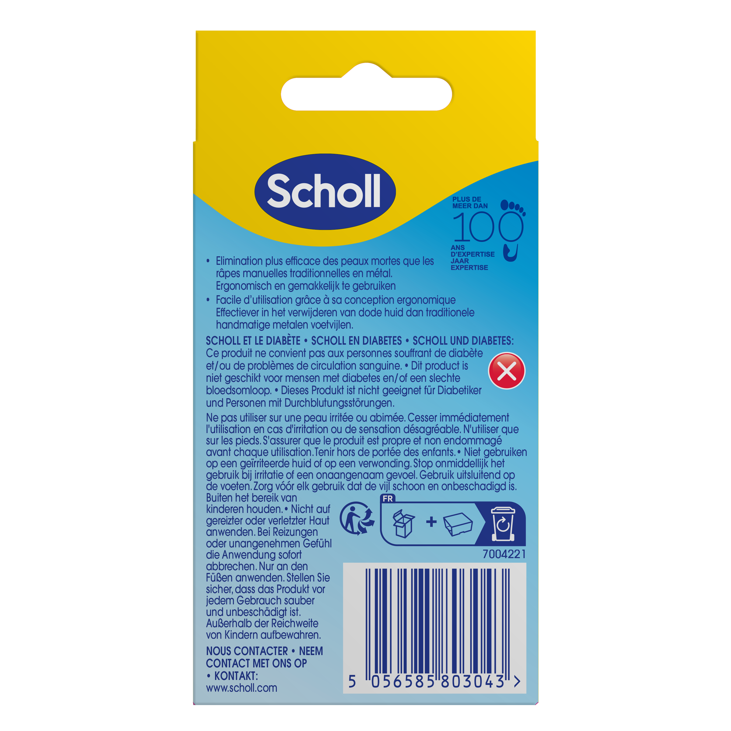 Scholl Voetvijl nano glas - Afbeelding 3