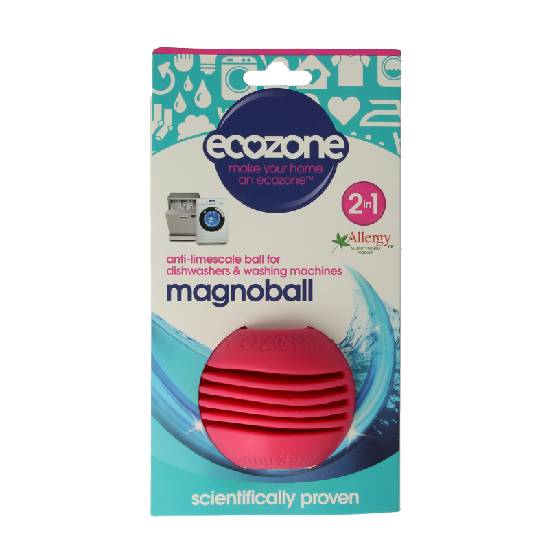 EcoZone Magnoball wasmachine en vaatwasser ontkalker