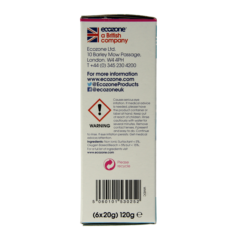 EcoZone Wasmachine en vaatwasser ontkalker - Afbeelding 2