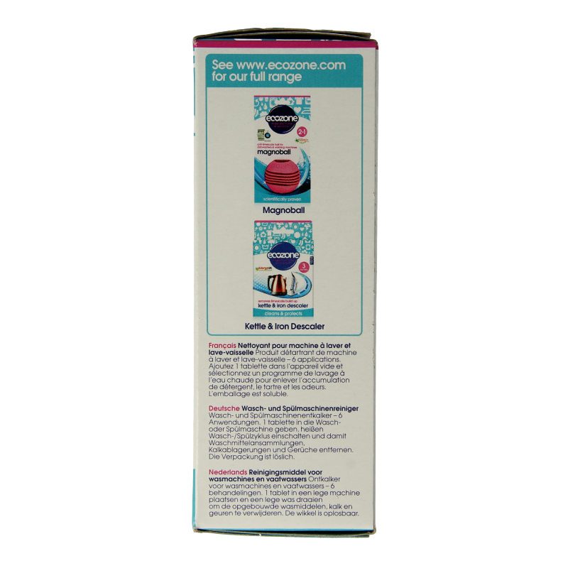 EcoZone Wasmachine en vaatwasser ontkalker - Afbeelding 4