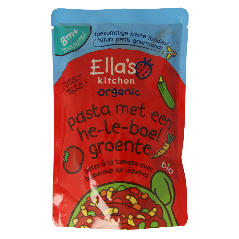 Ella's Kitchen Pasta heleboel groente 8+ maanden bio