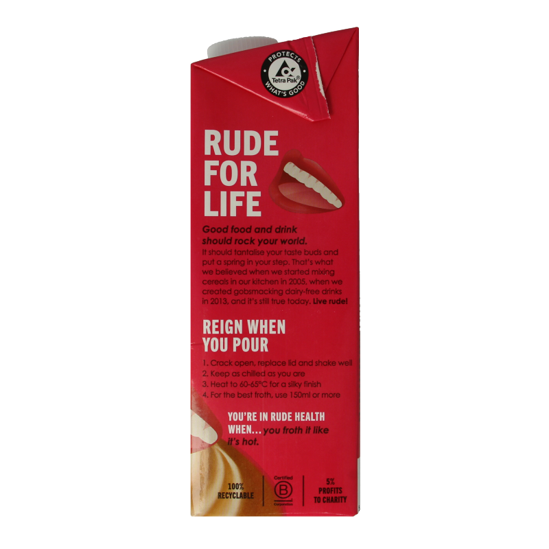 Rude Health Almond barista - Afbeelding 4