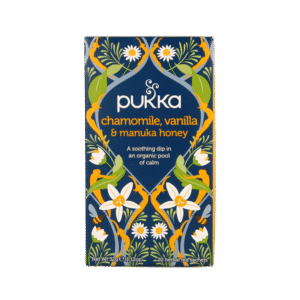 Pukka Chamomile vanille/manuka honing bio