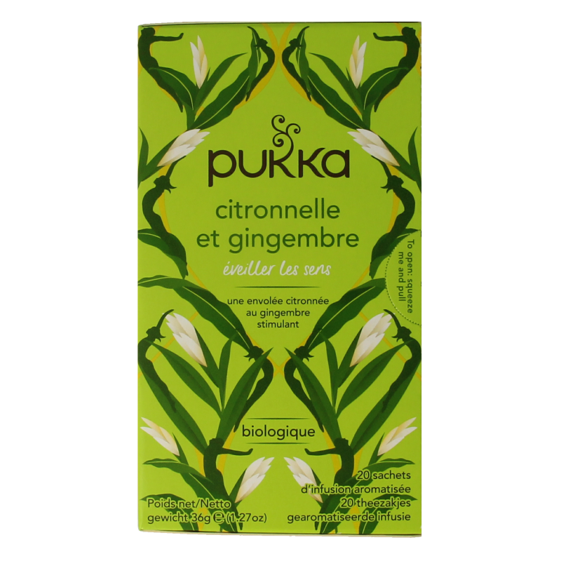 Pukka Lemongrass & ginger thee bio - Afbeelding 3
