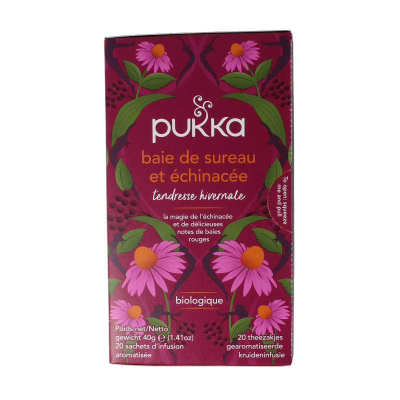 Pukka Elderberry & echinacea bio - Afbeelding 3