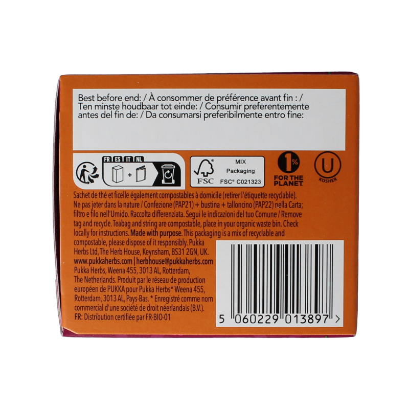 Pukka Elderberry & echinacea bio - Afbeelding 4