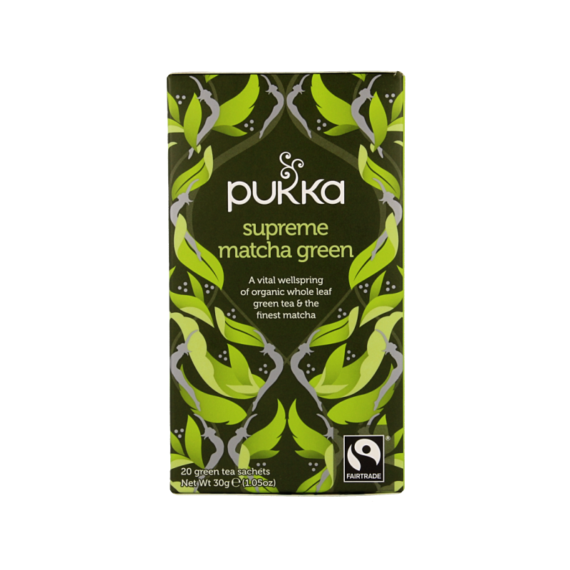 Pukka Supreme matcha green tea bio