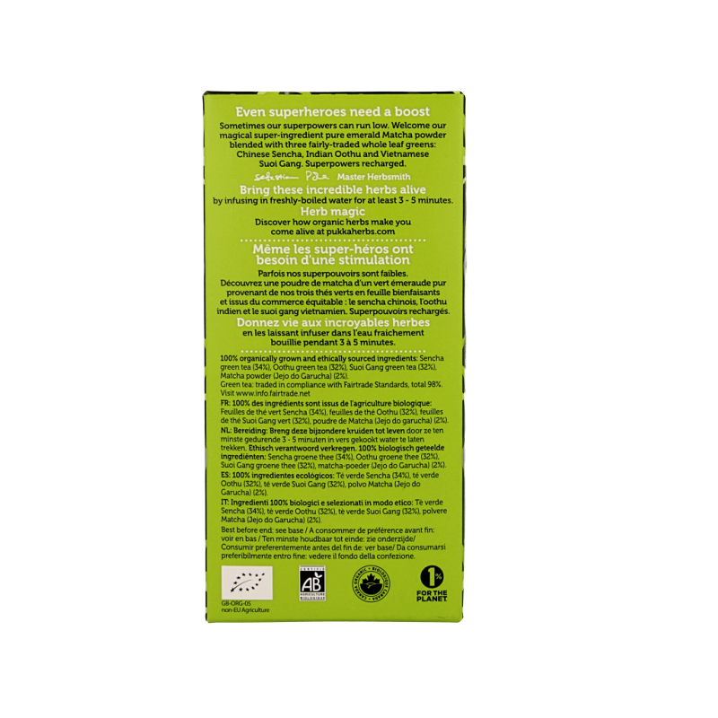 Pukka Supreme matcha green tea bio - Afbeelding 3