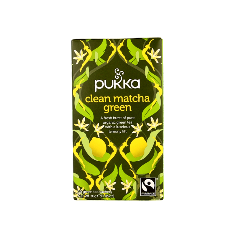 Pukka Clean matcha green bio