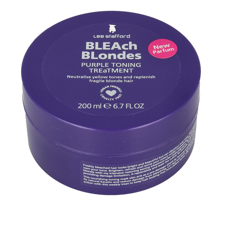 Lee Stafford Bleach blondes purple toning mask