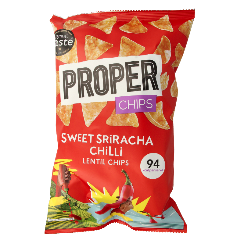 Proper Chips Chips sweet sriacha glutenvrij