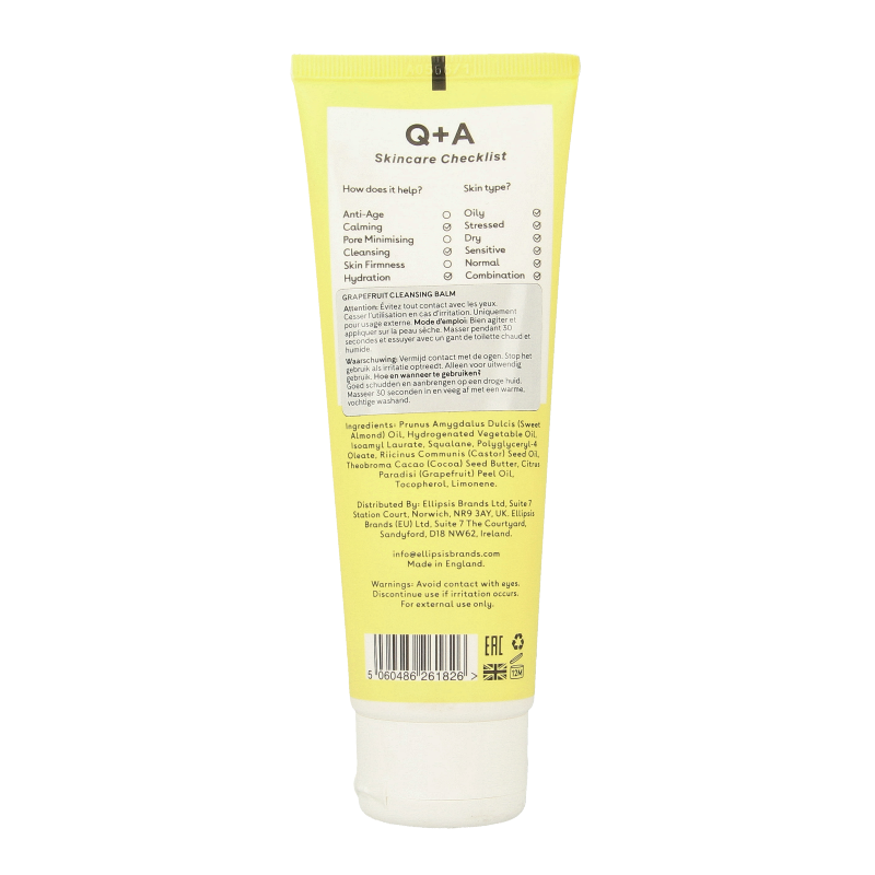 Q+A Grapefruit cleansing balm - Afbeelding 2