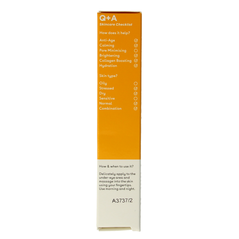 Q+A Vitamine C eye cream - Afbeelding 3