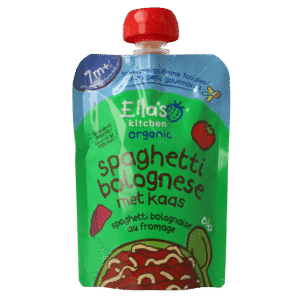 Ella's Kitchen Spaghetti bolognese met kaas 7+ maanden bio