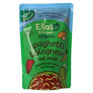 Ella's Kitchen Spaghetti bolognese met kaas 10+ maanden bio