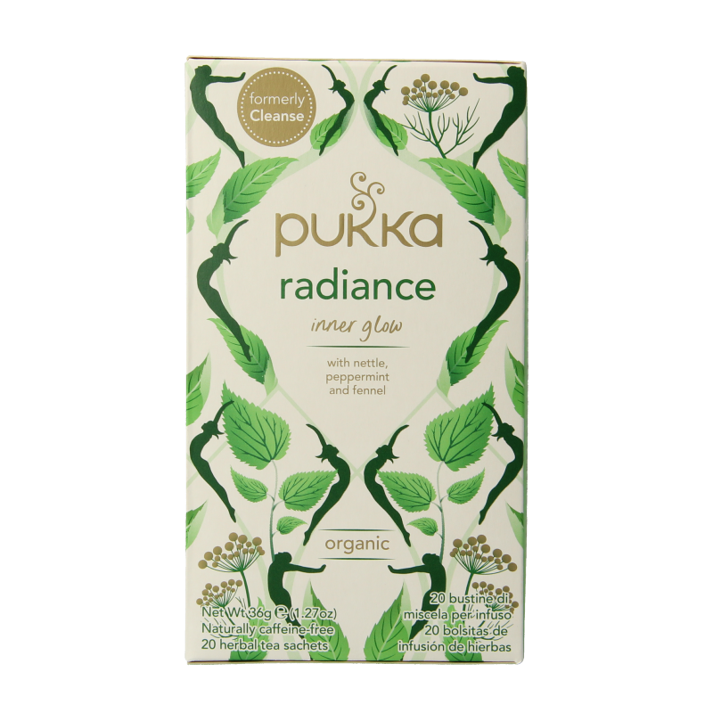 Pukka Radiance bio