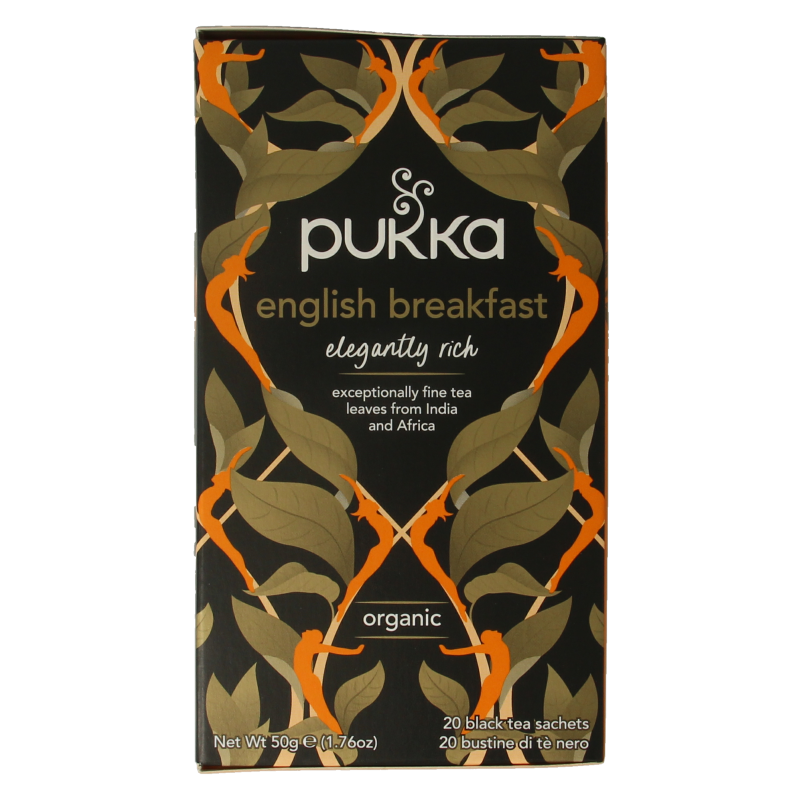 Pukka English breakfast bio