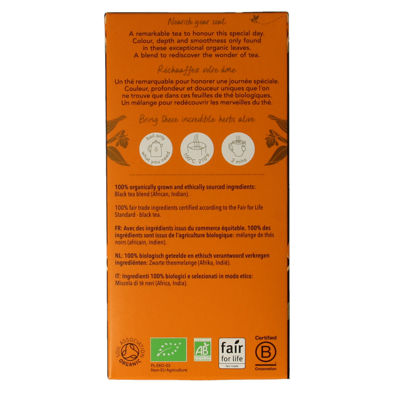 Pukka English breakfast bio - Afbeelding 4