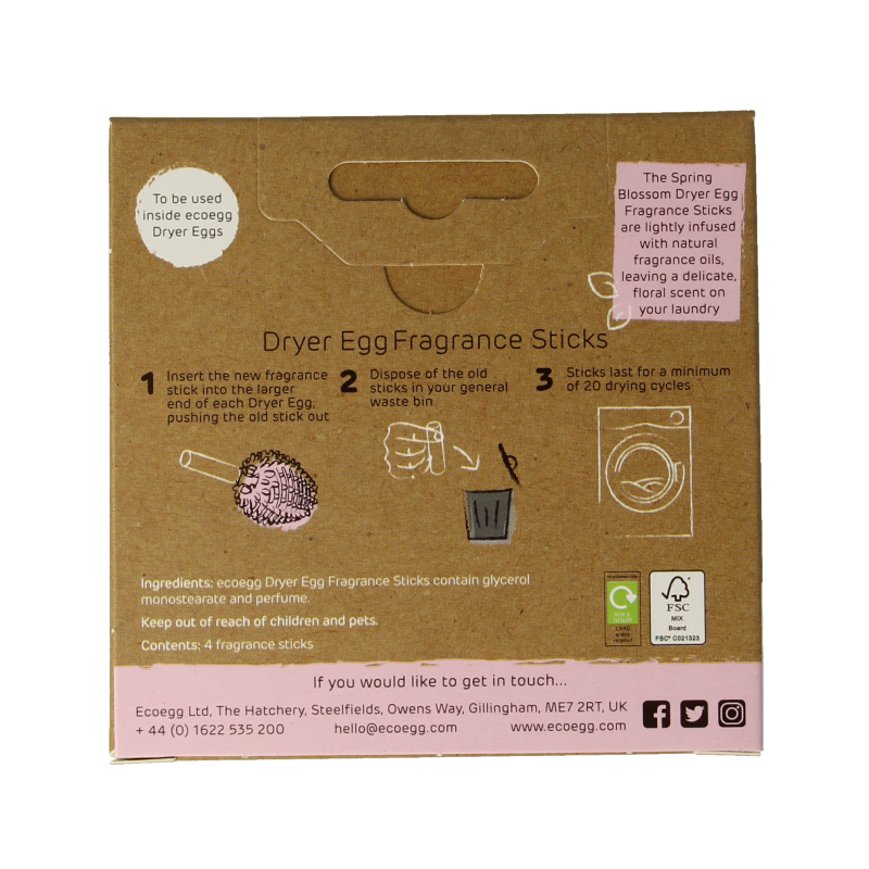 Eco Egg Eco dryer - spring blossom navulling - Afbeelding 3