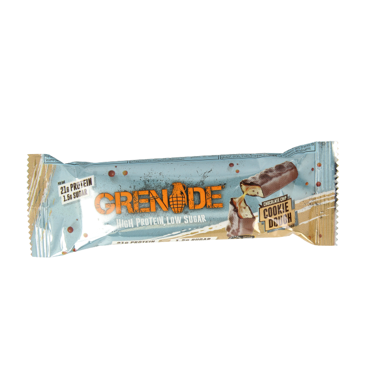 Grenade High protein bar cookie dough