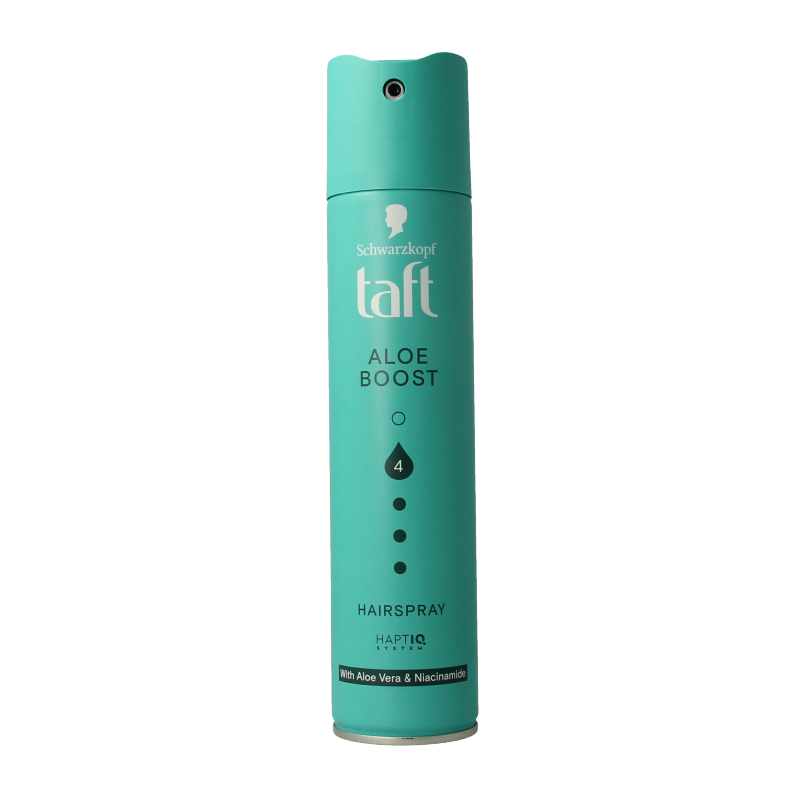 Taft Hairspray aloe