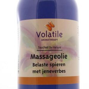 Volatile Massageolie belaste spieren