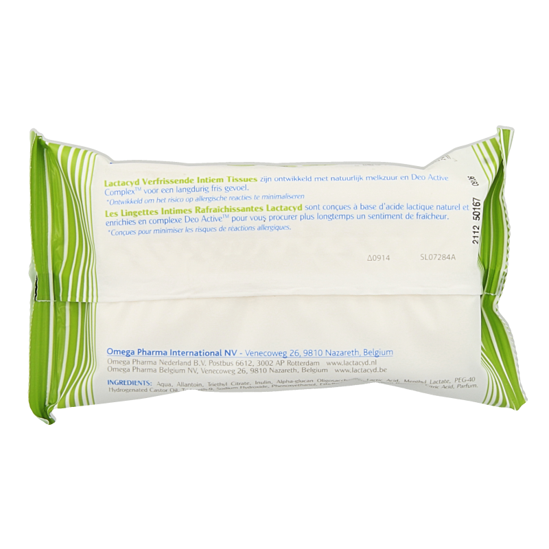 Lactacyd Tissues verfrissend - Afbeelding 2