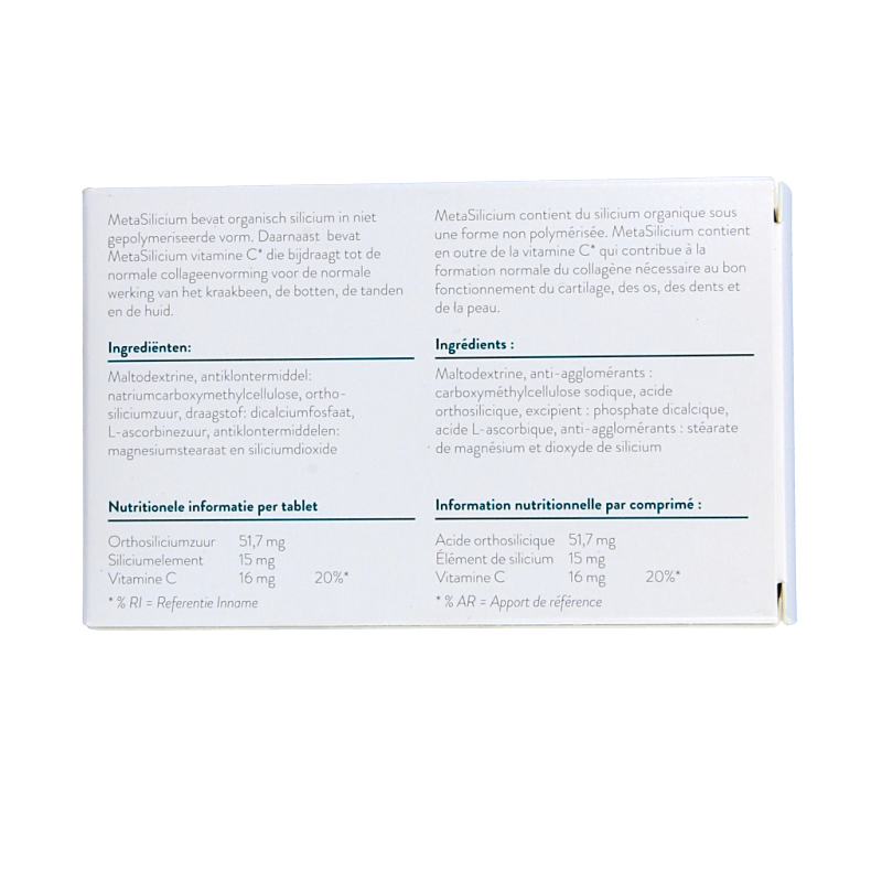 Metagenics Metasilicium - Afbeelding 3