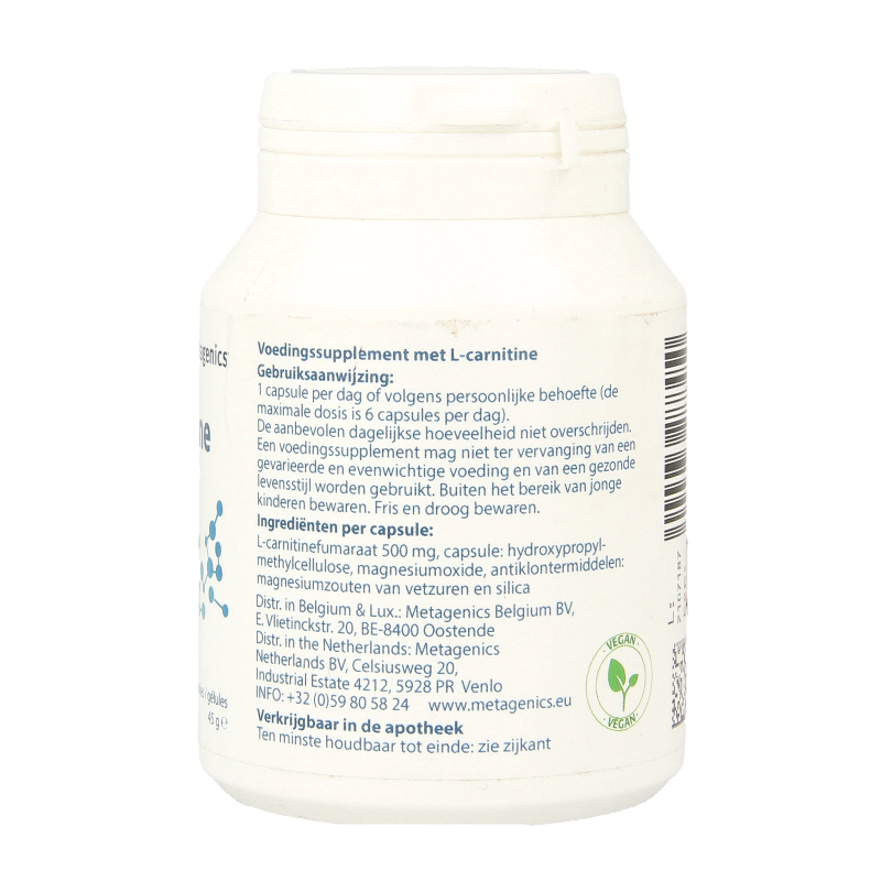 Metagenics L-Carnitine VC - Afbeelding 4