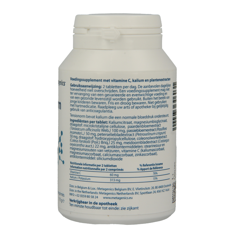 Metagenics Tensionorm - Afbeelding 3