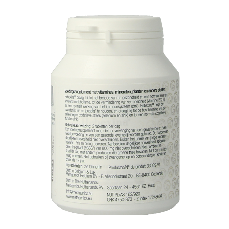 Metagenics Hebexina - Afbeelding 2