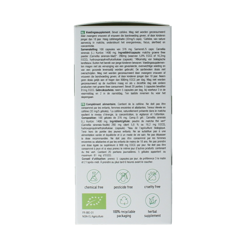 Purasana Matcha vegan bio - Afbeelding 5