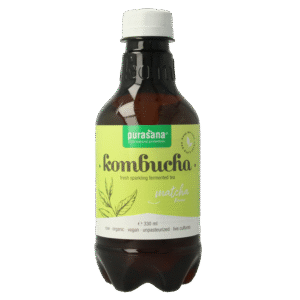 Purasana Kombucha matcha vegan bio