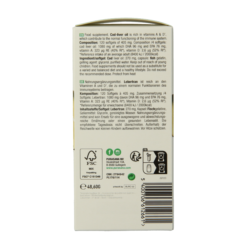 Purasana Levertraan - Afbeelding 3