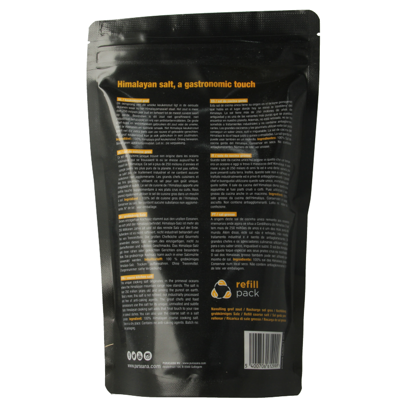 Purasana Himasala keukenzout grof navul - Afbeelding 2