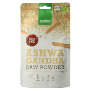 Purasana Ashwagandha poeder vegan bio