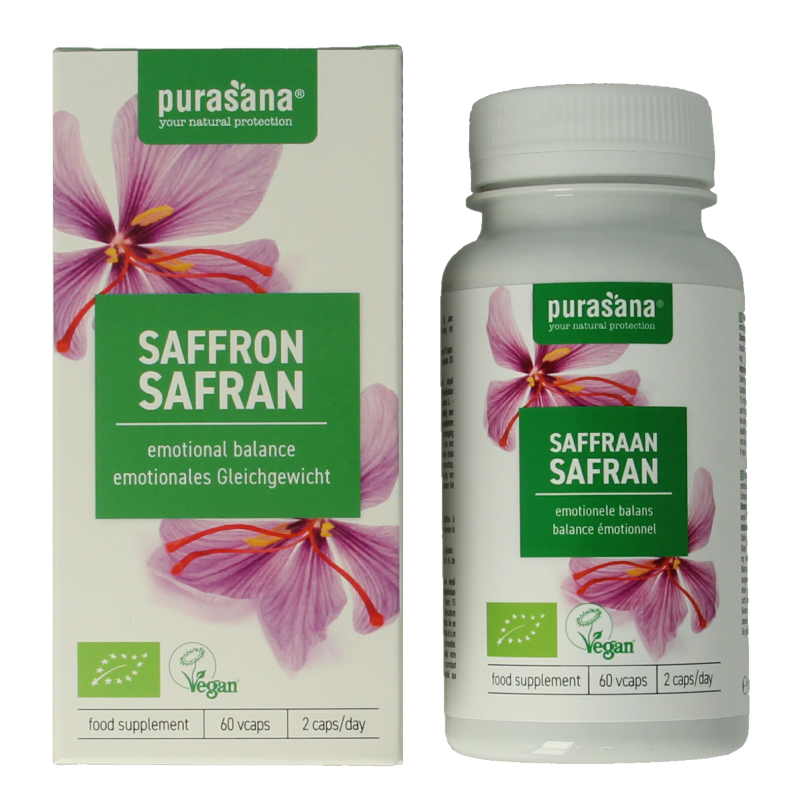 Purasana Saffraan vegan bio - Afbeelding 2
