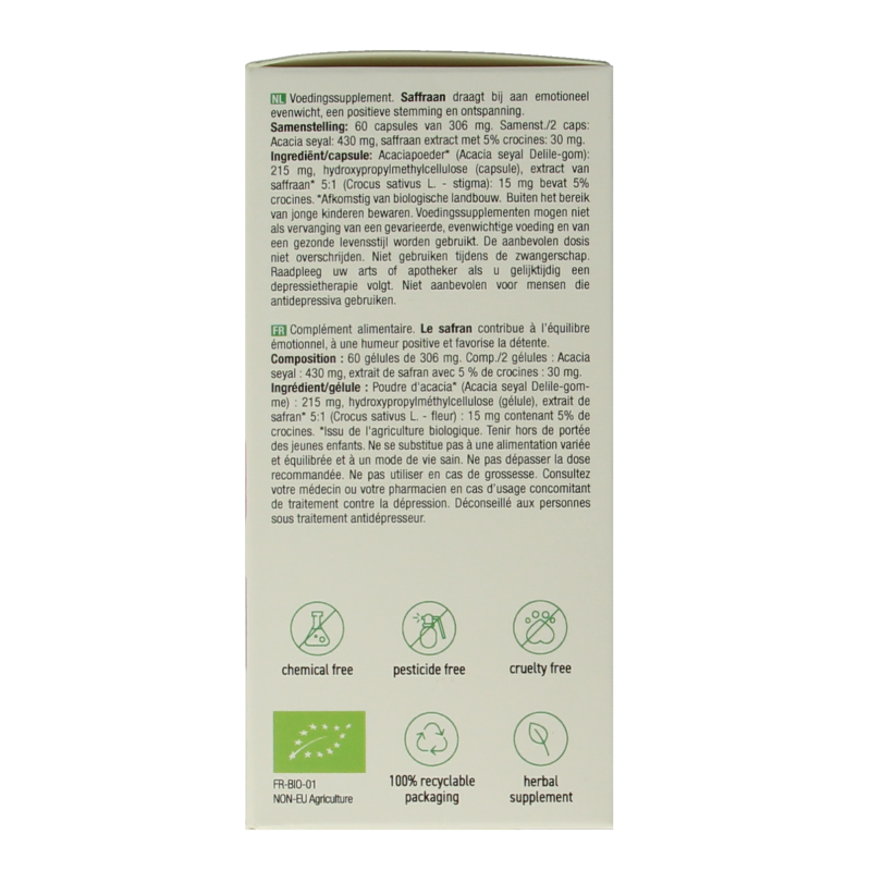 Purasana Saffraan vegan bio - Afbeelding 3