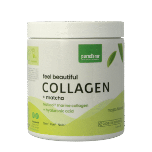 Purasana Collageen matcha feel beautiful