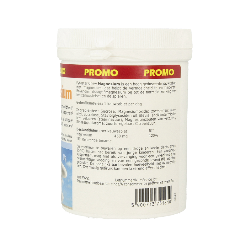 Fytostar Magnesium chew kauwtabletten - Afbeelding 3