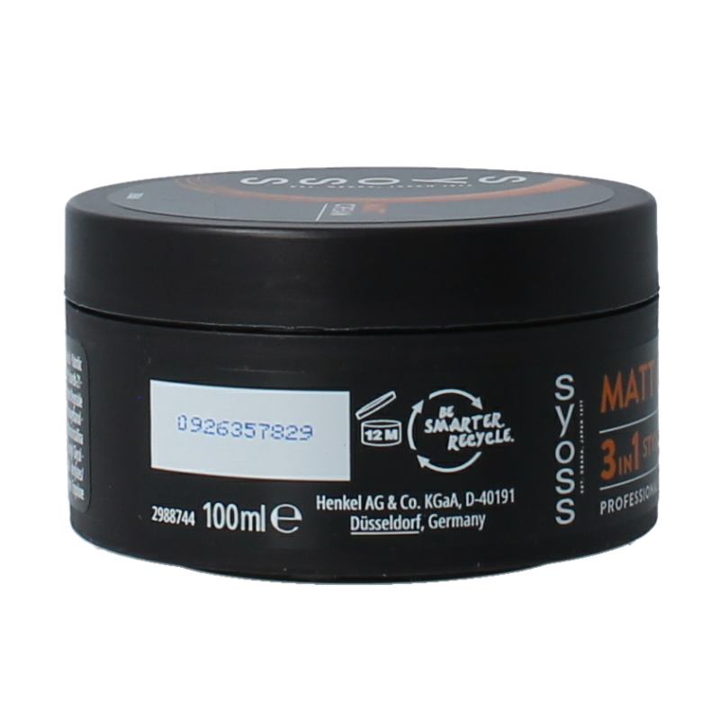 Syoss Matt finish paste - Afbeelding 2