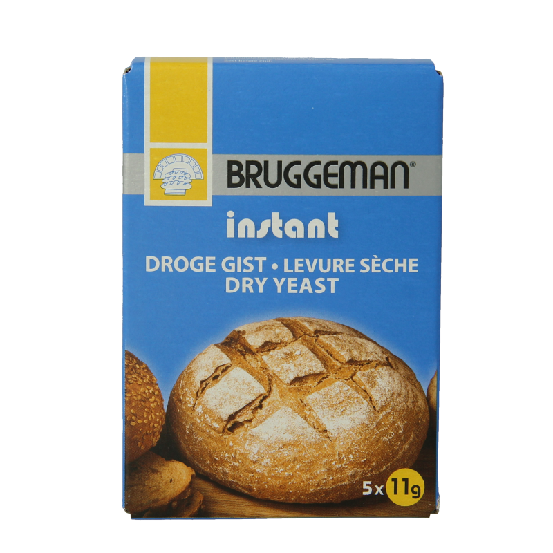 Bruggeman Instant gist (5 x 11 gram)