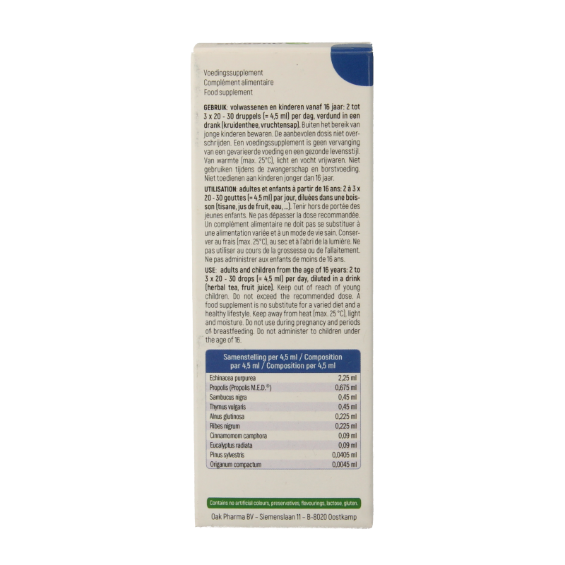 Quercus Immuprotect liquid - Afbeelding 4